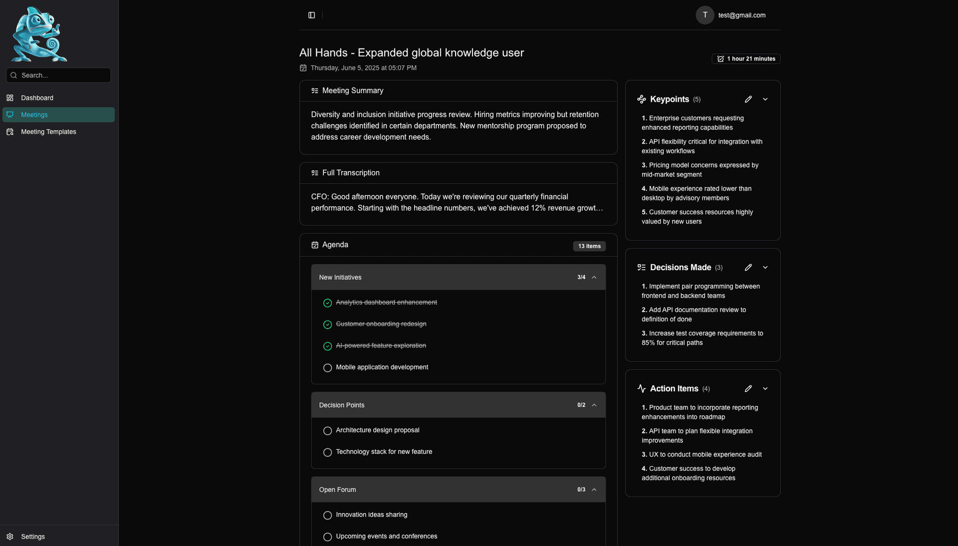 Kai Hub Control Center